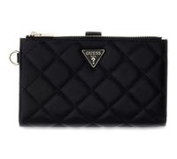 GUESS Purse Juliet SLG Double Zip Organizer Black