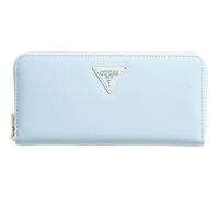 GUESS Purse Laurel II Large Zip Around Wallet Aqua Light Blue