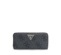 Guess Zip Around Wallet Laurel II Coal Logo Dark Grey