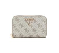 GUESS Purse Laurel II SLG Medium Zip Around Wallet Dark Taupe Logo
