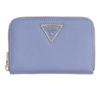 GUESS Purse Laurel II SLG Medium Zip Around Wallet Grey Blue Blue-Grey