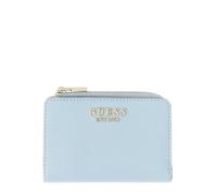 GUESS Purse Laurel II SLG Zip Around Card Case Aqua Light Blue
