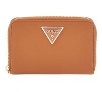 GUESS purse Laurel SLG Medium Zip Around Wallet Cognac