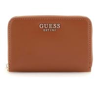 GUESS purse Laurel Zip Around Wallet Cognac