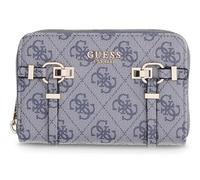 GUESS Purse Leona Logo SLG Zip Around Wallet Slate Logo Blue-Grey