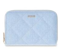 GUESS Purse Libby SLG Zip Around Wallet Aqua Light Blue