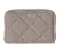 GUESS purse Libby SLG Zip Around Wallet M Dark Taupe