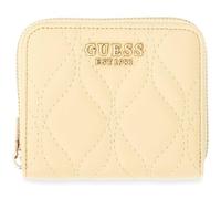GUESS Purse Maxine SLG Zip Around Wallet Pale Yellow Light Yellow