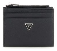 GUESS purse Milano Bifold Top Zip Wallet Black