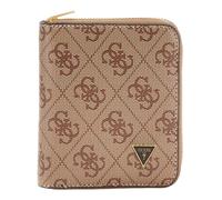 GUESS purse Milano Zip Around Wallet Beige Brown