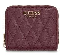 GUESS Purse Tamara SLG Zip Around Wallet Merlot Burgundy