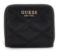 GUESS Tamsin Quilted Small Black Zip Around Purse Size: One Size, Colo
