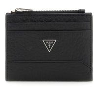 GUESS purse Torino Bifold Top Zip Wallet Black