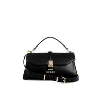 GUESS Queensland Top Handle Flap Bag Black