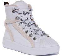 Guess Ramsi Lace Up High Top Winter Shoes Womens Boots Black UK 3 - 8
