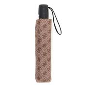 GUESS Regular Umbrella Coffee Logo brown