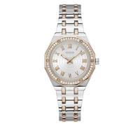 Guess Desire Women's Watch Stainless Steel, Two-tone white