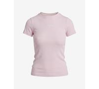Guess Rib Embroider Star short sleeve T-shirt pink women - S