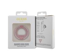 GUESS Ring Stand GUMRSALDGP Pink Rhinestone