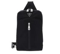 GUESS Roma Crossover with Vertical Zip Black, black, One size