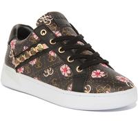 Guess Roxo Printed 4G Peony Charm Side Flower Womens UK Size 3 - 8