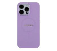 Guess Saffiano Case with MagSafe for iPhone 16 Pro Max 6.9" Purple