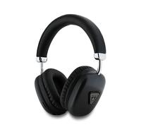 CG MOBILE Guess Bluetooth 5.3 On-Ear Headphones with Metallic Triangle Logo (Black)