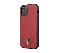 Guess Saffiano V Red Case - iPhone 12 Pro Max