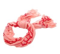 GUESS scarf Peony Sestri Logo Scarf 80X190 Pink