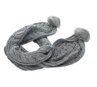 GUESS scarf Scarf 25X180 Light Grey