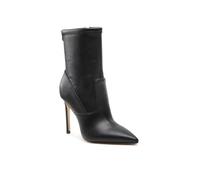 GUESS Semmi FL8SMEELE10 Women's Ankle Boots Black with 10 cm Heel 37 EU | Elegant women's black faux leather ankle boots with pointed toe and 10 cm heel