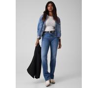 Guess Sexy Straight Jeans, Blue, Size 30, Women Blue