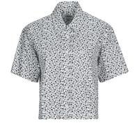 Guess Shirt SS CAMP COLLAR BOXY SHIRT in Multicolour EU L