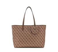 GUESS shopper bag Adrian Logo Tech Tote Bag Latte Logo beige