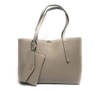GUESS Brenton Reversible Tote Shopper Bag with Clutch Dark Taupe BS26GU07 PG964823, Taupe Grey, GRANDE