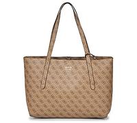 GUESS Brenton Tote Latte Logo, Latte Logo, One Size
