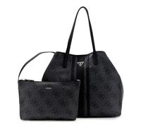 GUESS shopper bag Victtoria 2 in 1 Tote Coal Logo dark grey