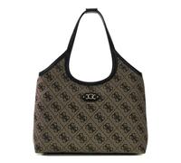 GUESS shopper bag with laptop compartment Samantha Travel Tote Black Logo taupe