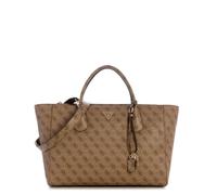 GUESS shoulder bag business bag with laptop compartment Marissa Logo Tech Tote Latte Logo light brown