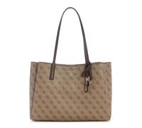 GUESS shoulder bag business bag with laptop compartment Noelle II Tech Tote Latte Logo/Brown light brown