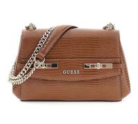 GUESS shoulder bag evening bag Melinda Mini Convertible Xbody Flap Bag Cognac brown