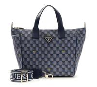 GUESS shoulder bag Follie Small Tote Bag Blue Logo multicolored