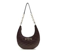 GUESS shoulder bag Frances Hobo Brown dark brown