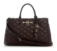 GUESS shoulder bag handbag Frances Girlfriend Satchel Brown dark brown