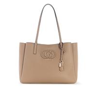 GUESS shoulder bag laptop bag with laptop compartment Isola Multi Compartment Tote Beige taupe