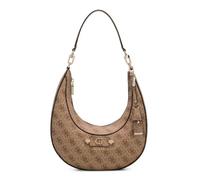 GUESS shoulder bag Lindsey Hobo Latte Logo light brown