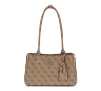 GUESS shoulder bag Meridian II Shoulder Satchel Bag Latte Logo