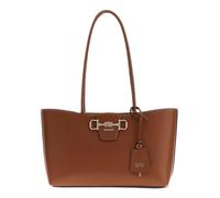 GUESS shoulder bag shopper bag Janie Logo Girlfriend Carryall Cognac brown