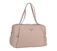 GUESS shoulder bag travel bag Devon Travel Tote Taupe Logo
