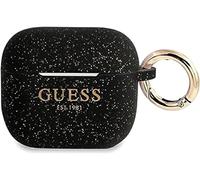 Guess Silicone Glitter Case for Airpods 3 Black - GUA3SGGEK